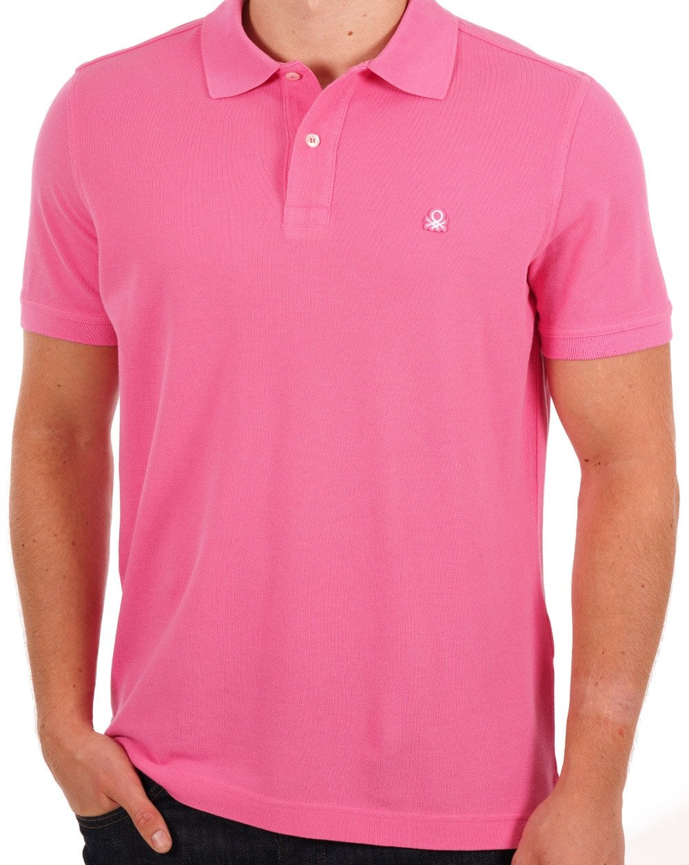Benetton Polo Shirt Pink