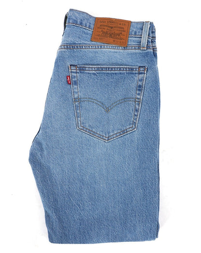 Levi's – 527 – Bootcut-Jeans in mittlerem Indigoblau