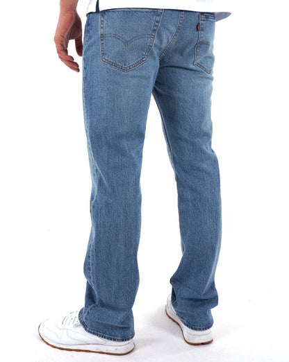 Levi's – 527 – Bootcut-Jeans in mittlerem Indigoblau