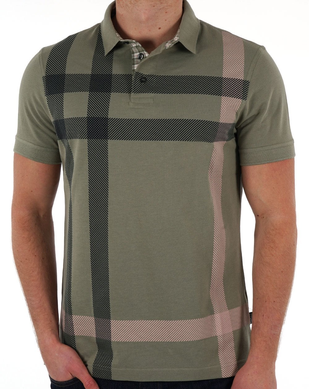 Barbour Blaine Polo Staubgrün