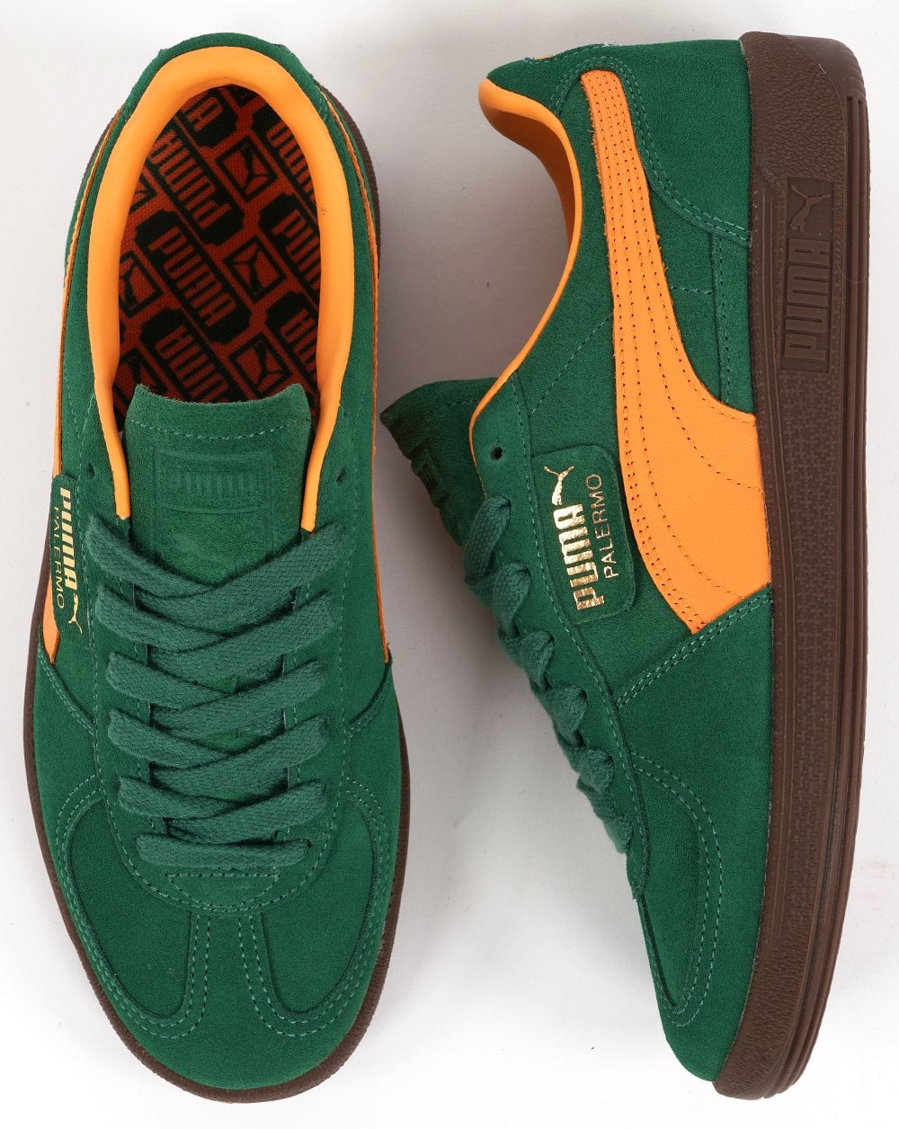 Puma Palermo Trainer Grün/Orange
