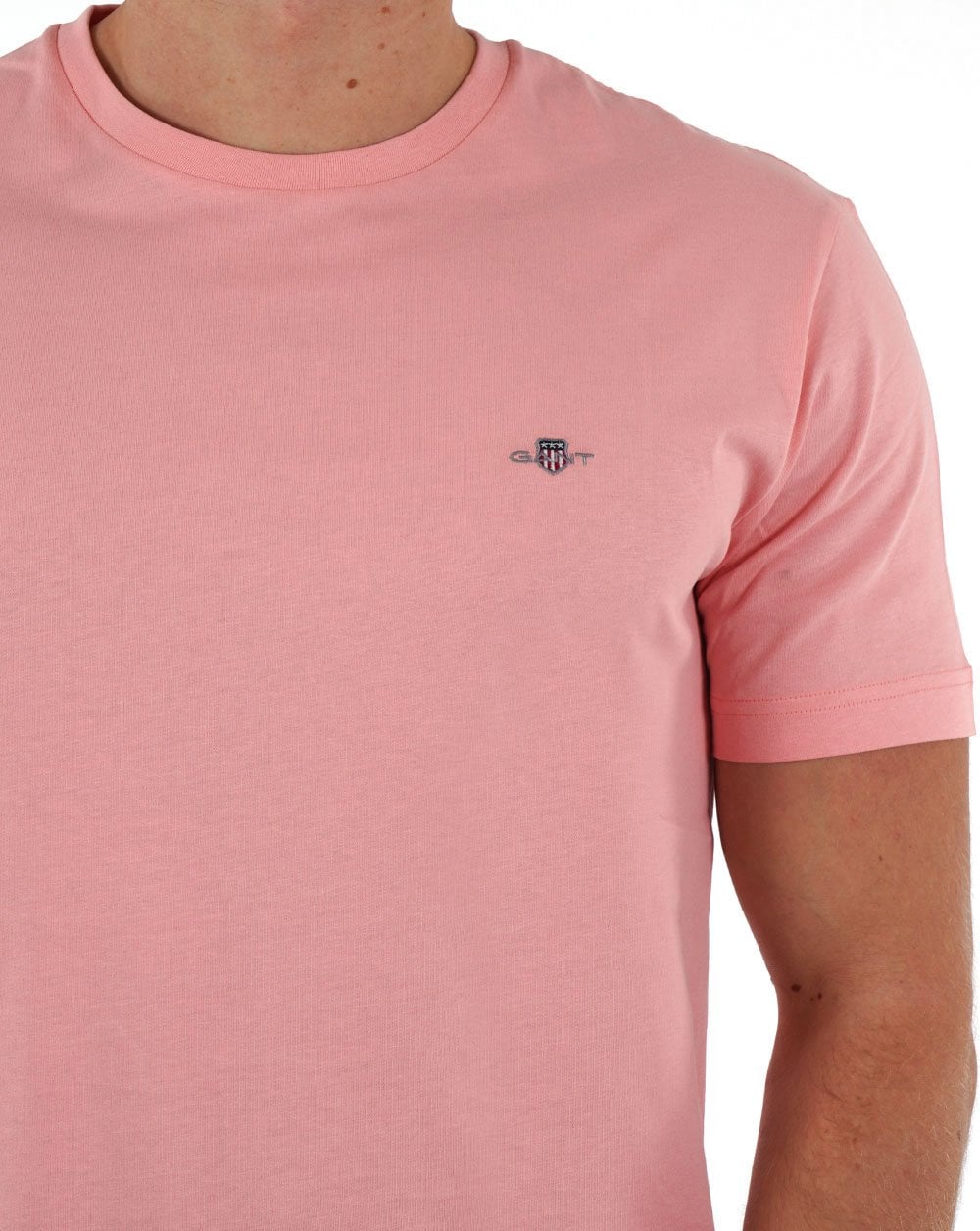 Gant Shield Crew T-Shirt Zartrosa