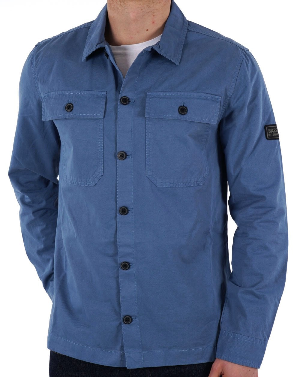 Barbour International Adey Überhemd Blau
