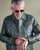 Real Hoxton Leather Trucker Jacket Green