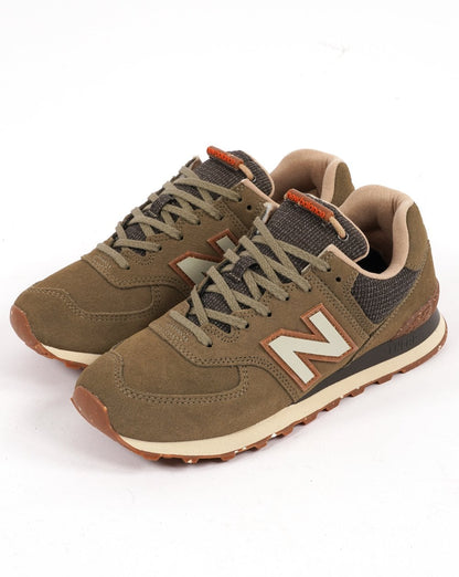 New Balance 574 Wabi Sabi Trainer Oliv