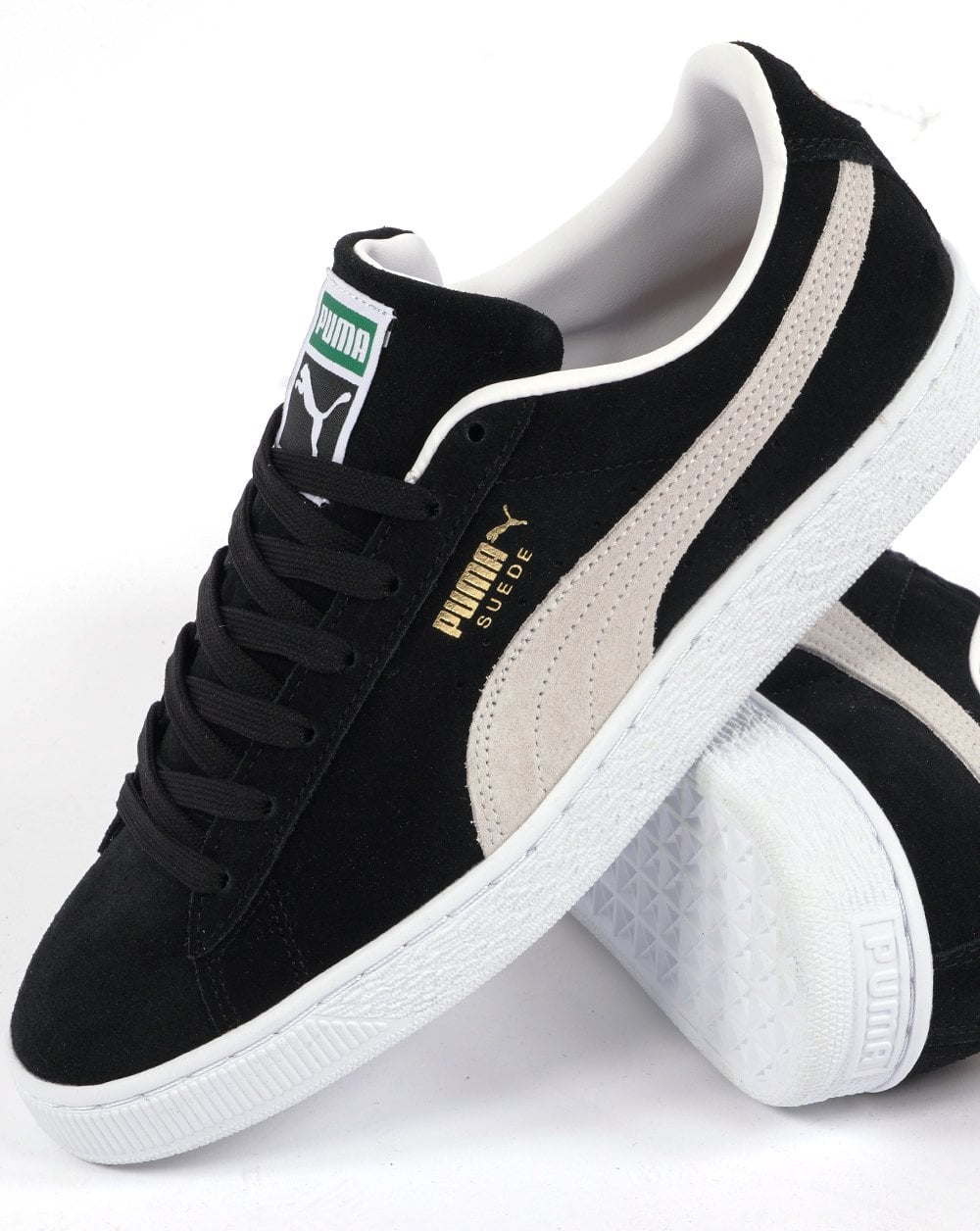 Puma Suede Classic Trainer Schwarz/Weiß