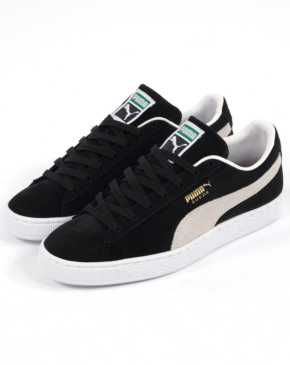 Puma Suede Classic Trainer Schwarz/Weiß