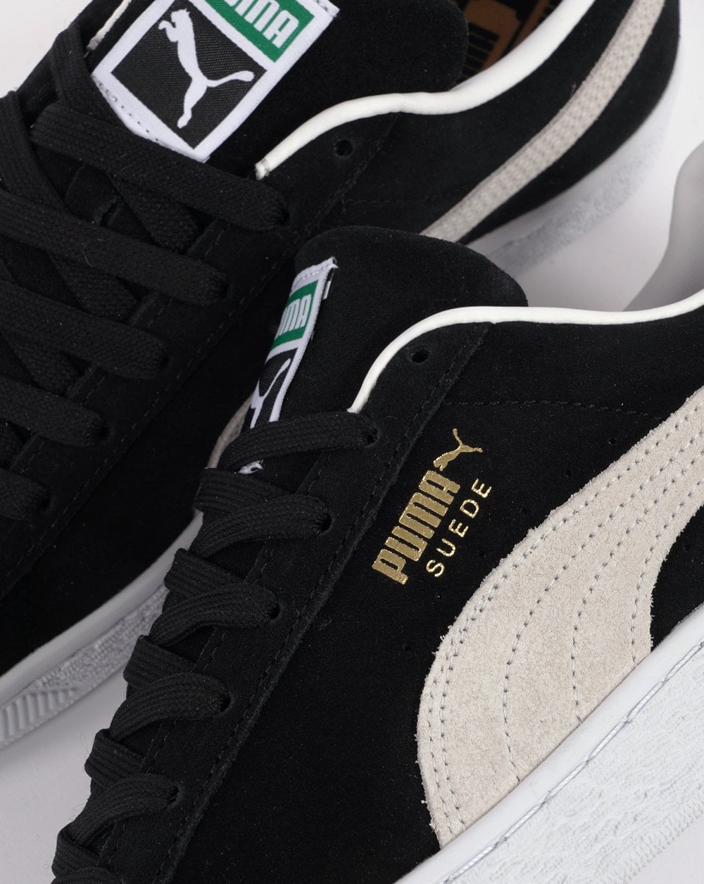 Puma Suede Classic Trainer Schwarz/Weiß