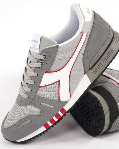 Diadora Seb Titan Sneaker grau/weiß/rot