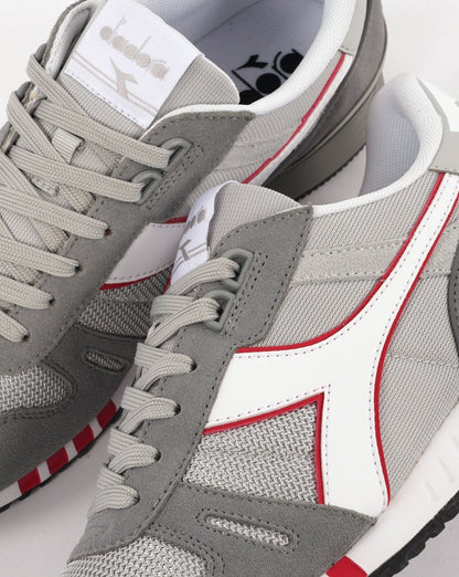 Diadora Seb Titan Sneaker grau/weiß/rot