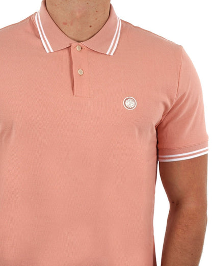 Pretty Green Barton Poloshirt Rosa