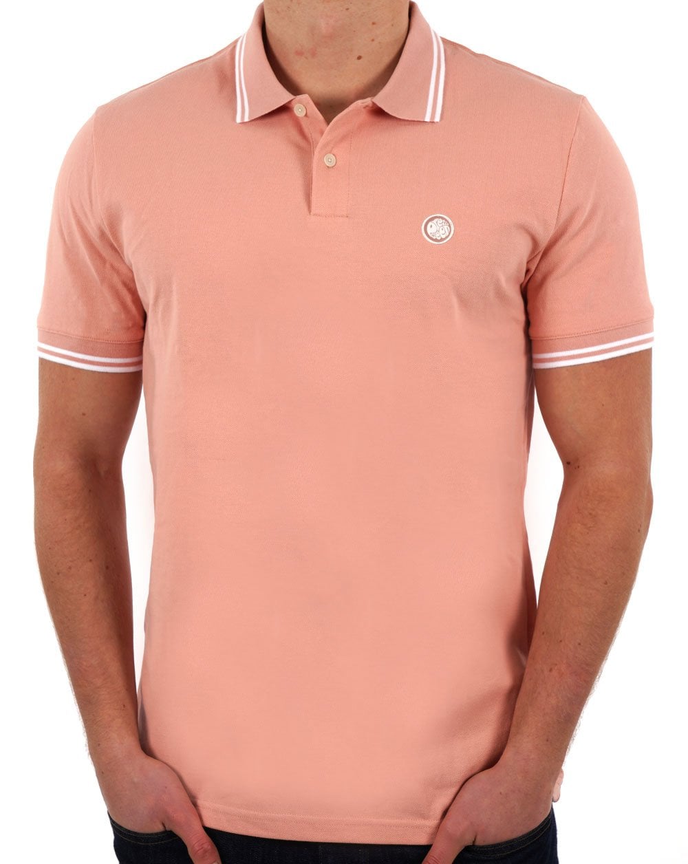 Pretty Green Barton Poloshirt Rosa