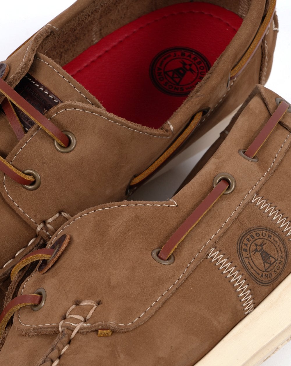 Barbour Wake Bootsschuhe Taupe
