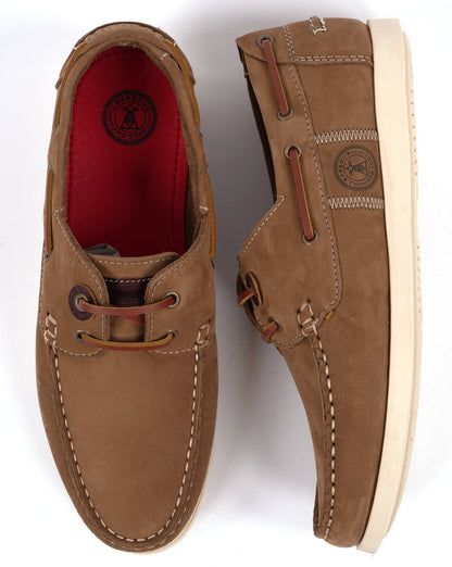 Barbour Wake Bootsschuhe Taupe