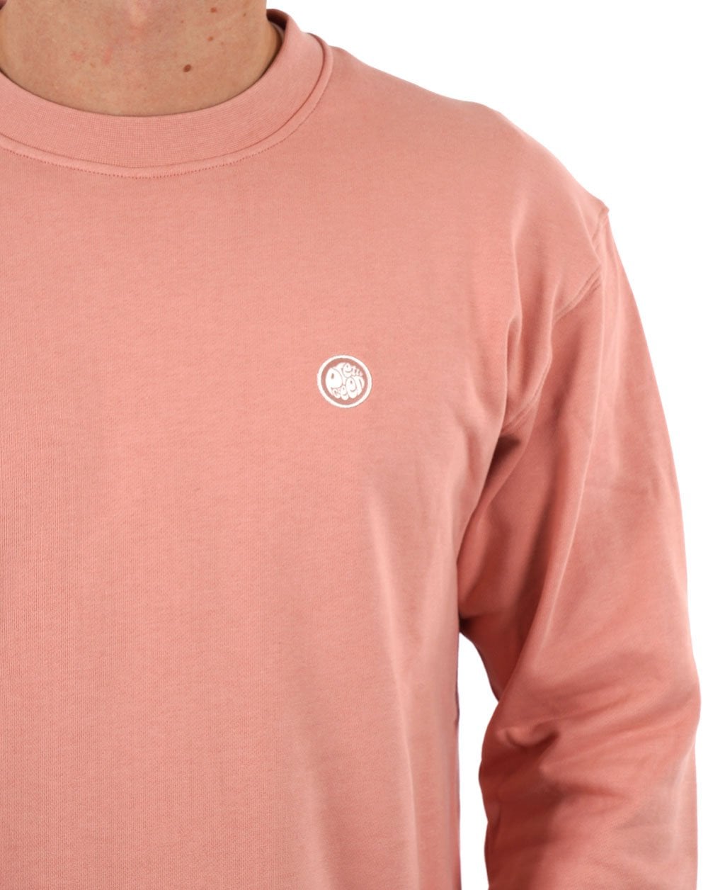 Pretty Green Standards Rundhalspullover Rosa