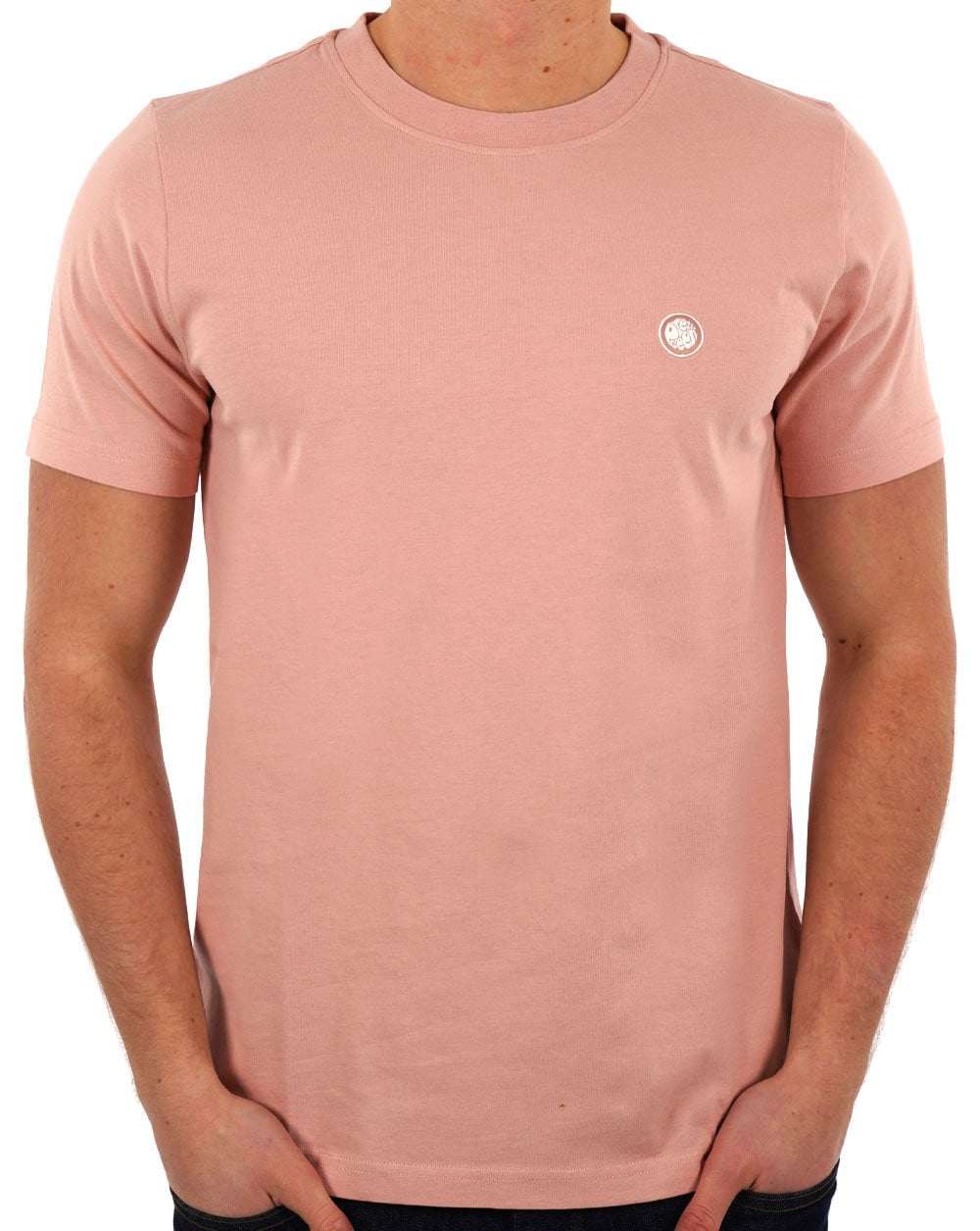 Pretty Green Mitchell T-Shirt Pastellrosa