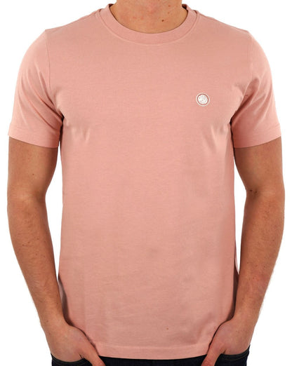 Pretty Green Mitchell T-Shirt Pastellrosa