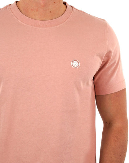 Pretty Green Mitchell T-Shirt Pastellrosa