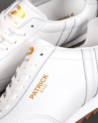 Patrick Rio Sneakers Weißes Leder