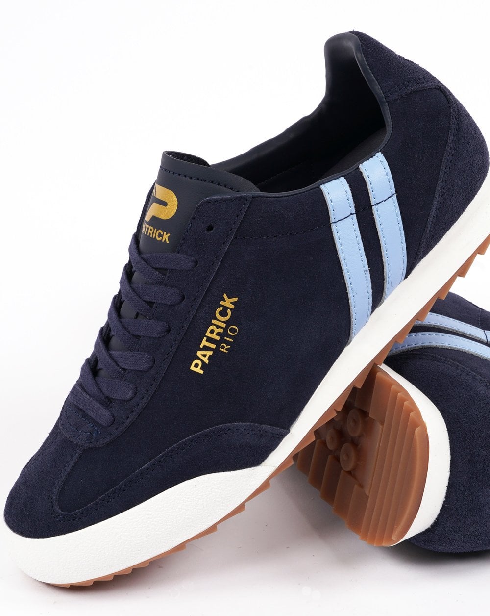 Patrick Rio Sneakers Marineblau/Himmelblau