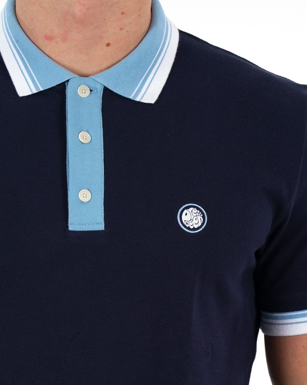 Pretty Green Prestleigh Poloshirt, Marineblau