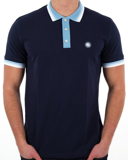 Pretty Green Prestleigh Poloshirt, Marineblau