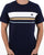Pretty Green Prestleigh Chest Stripe T-shirt Navy