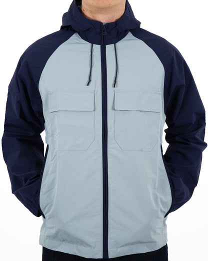 Pretty Green Prestleigh Colourblock Jacke Blau