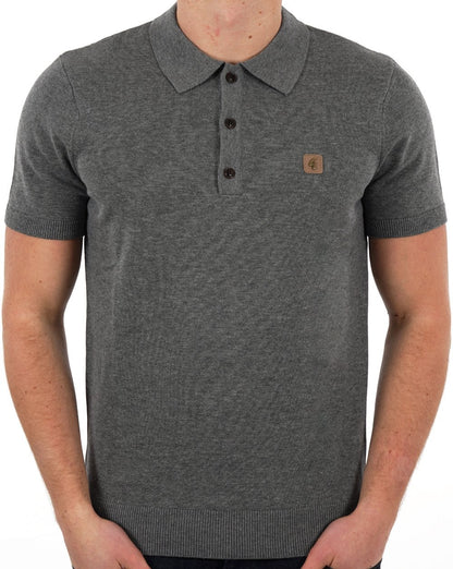 Gabicci Vintage Jackson Strickpolo Grau