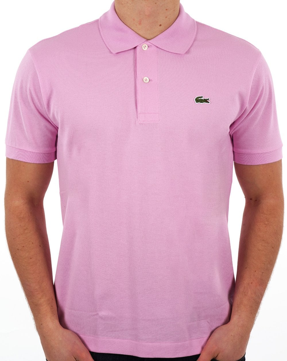 Lacoste – Klassisches Poloshirt in Gelato-Pink