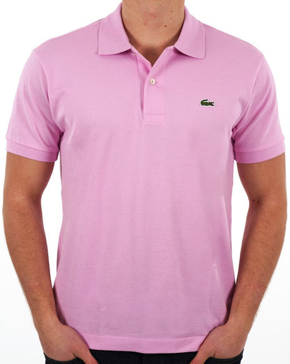 Lacoste – Klassisches Poloshirt in Gelato-Pink