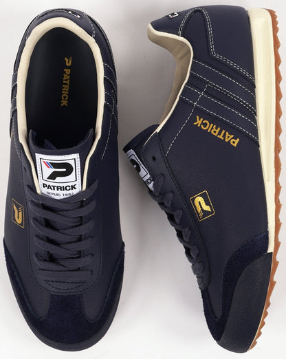 Patrick Sneakers Vintage Navy - Off White