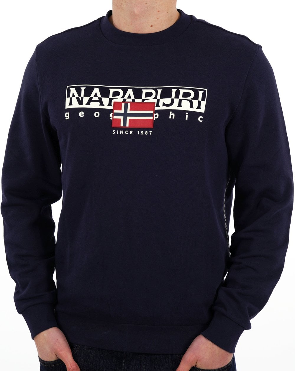 Napapijri Aylmer Sweatshirt Marineblau
