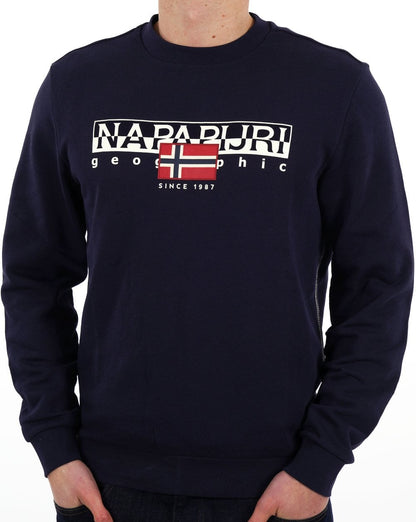 Napapijri Aylmer Sweatshirt Marineblau