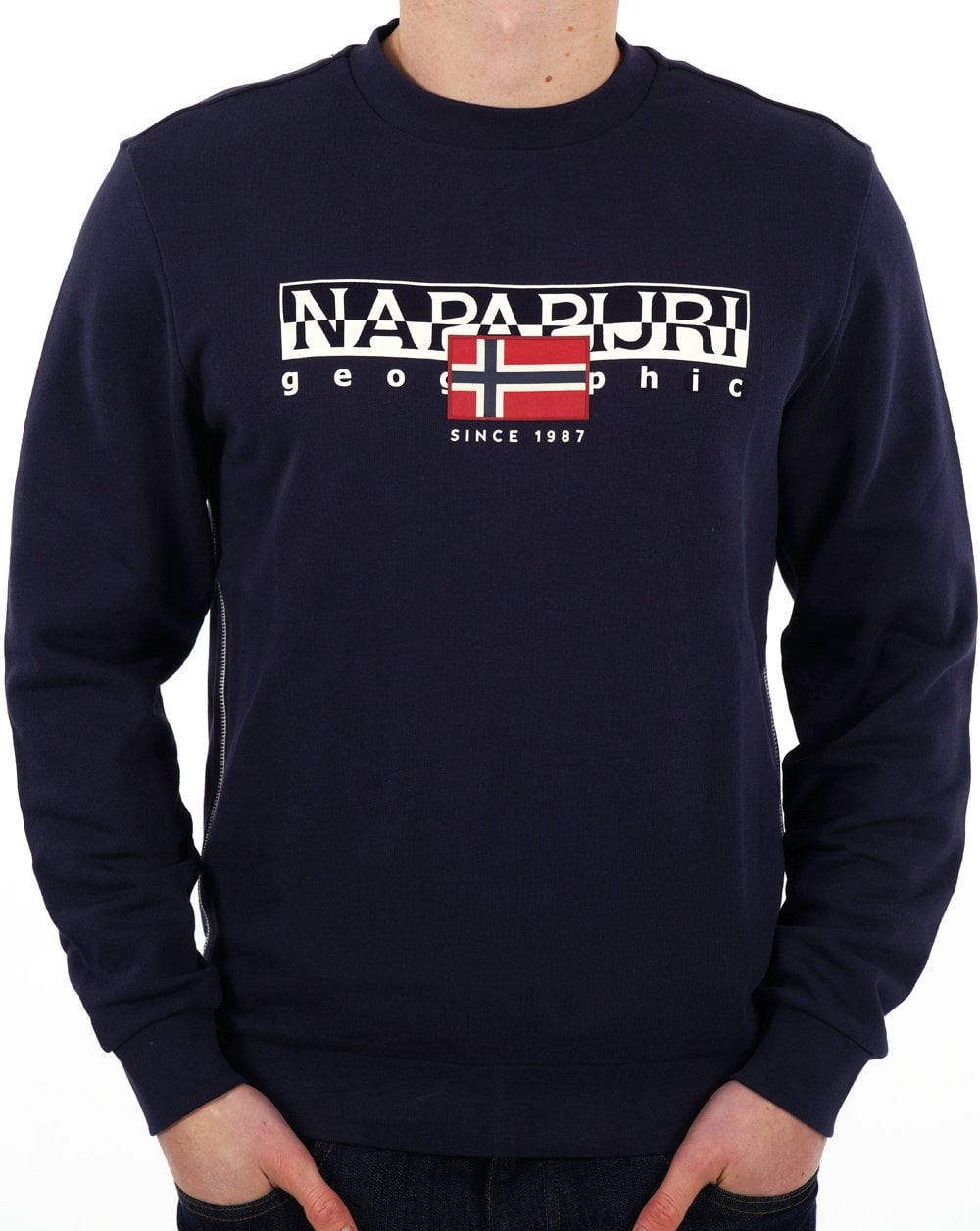 Napapijri Aylmer Sweatshirt Marineblau