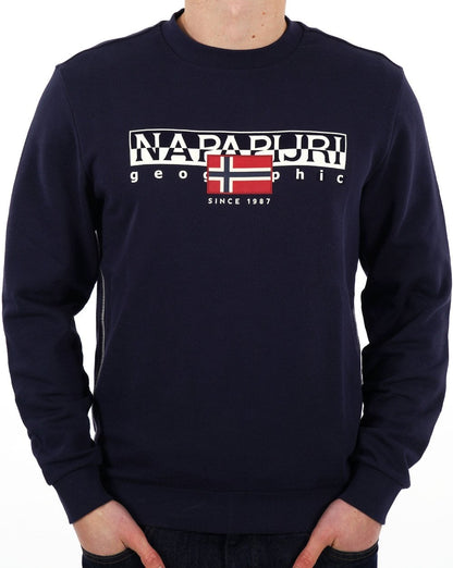 Napapijri Aylmer Sweatshirt Marineblau