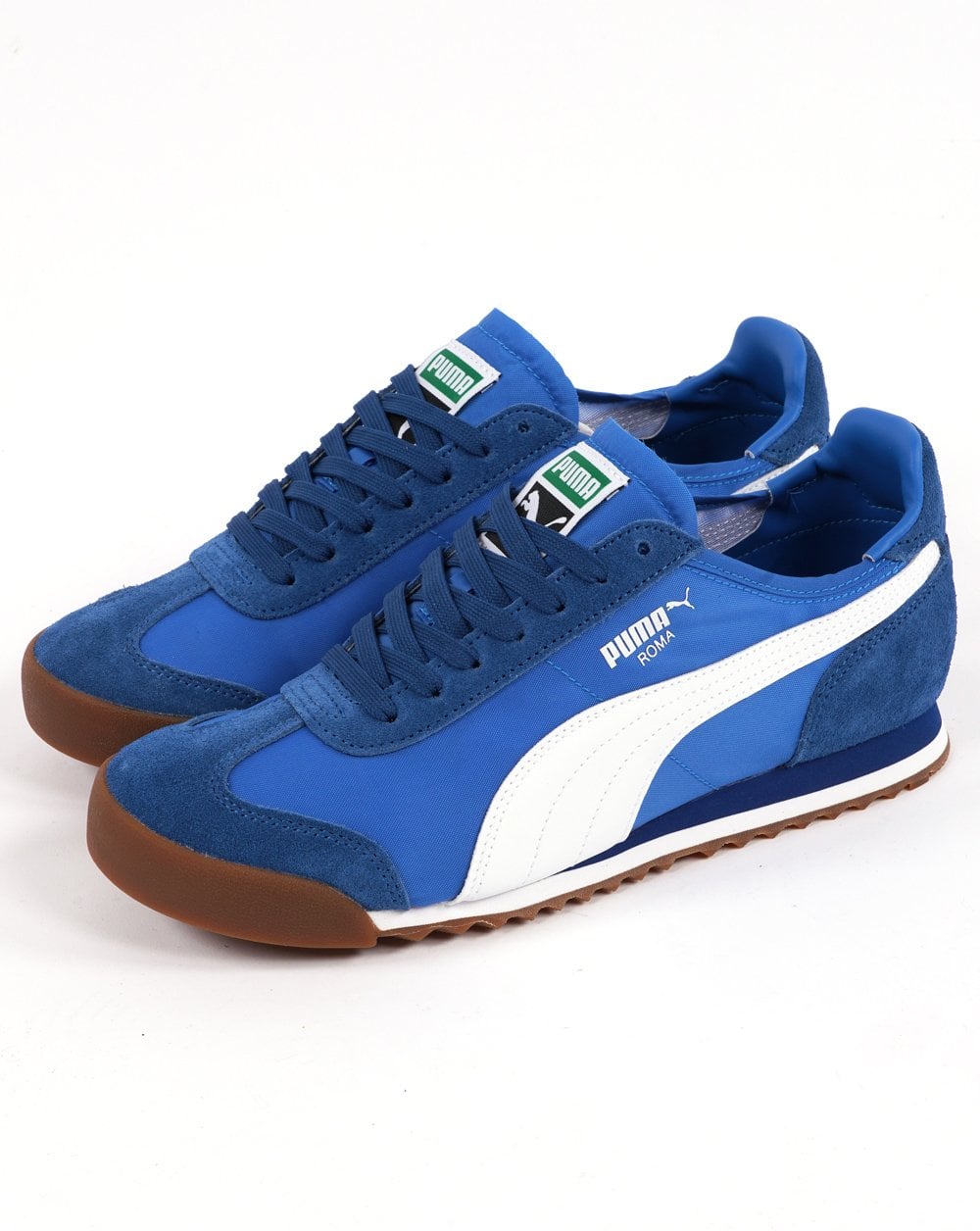 Puma Roma OG Nylon Trainer Königsblau/Weiß