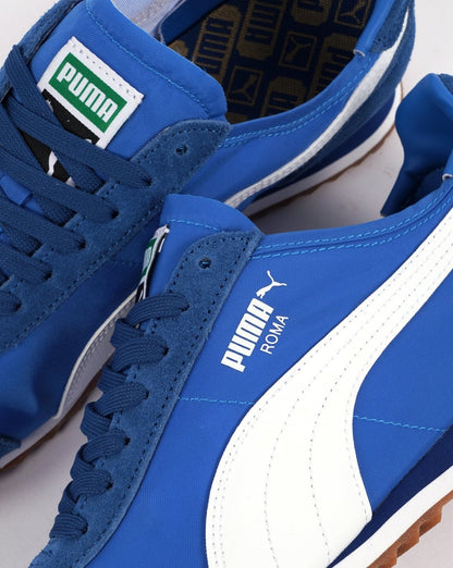 Puma Roma OG Nylon Trainer Königsblau/Weiß