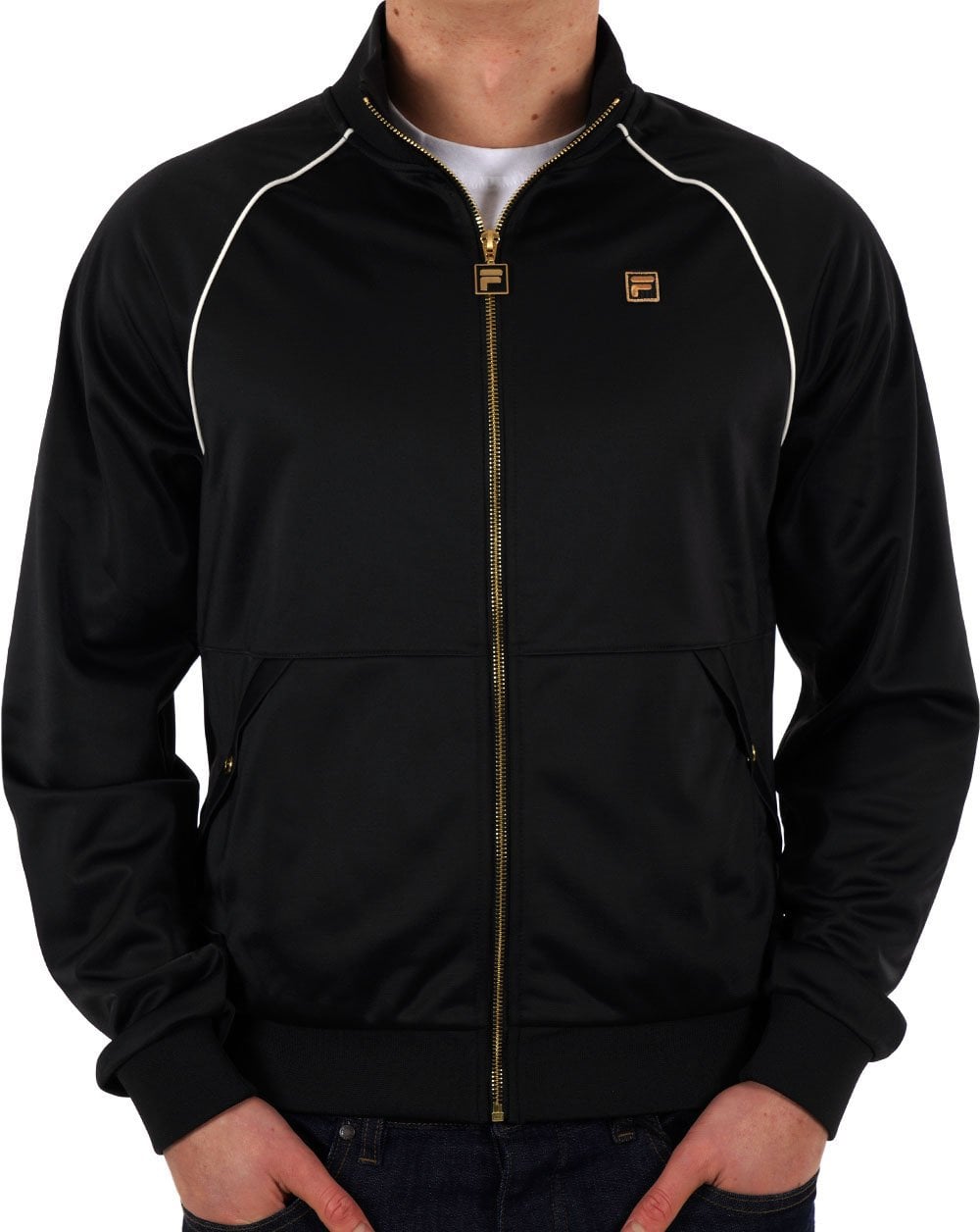 Fila Gold Tristan Trainingsjacke Schwarz