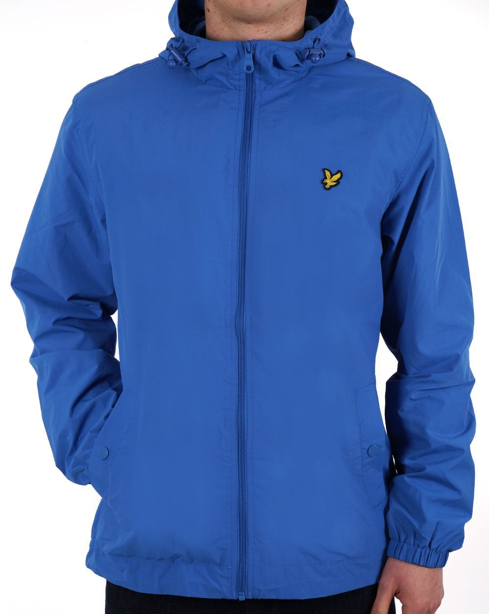 Lyle &amp; Scott – Durchgehende Kapuzenjacke mit Reißverschluss, Frühlingsblau