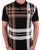 Trojan Check Panel Polo Shirt Black