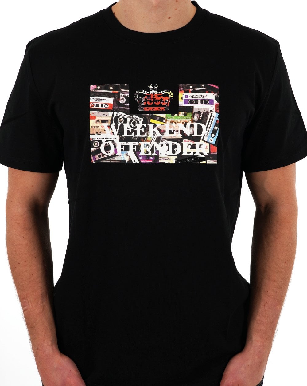 Weekend Offender Keyte T-Shirt Schwarz