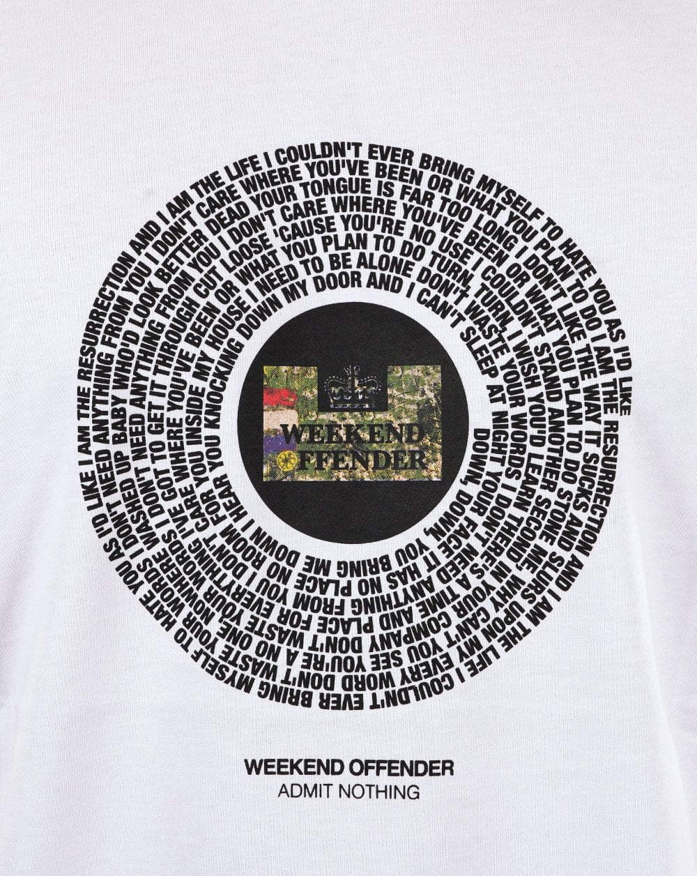Weekend Offender Ressurection T-Shirt Weiß