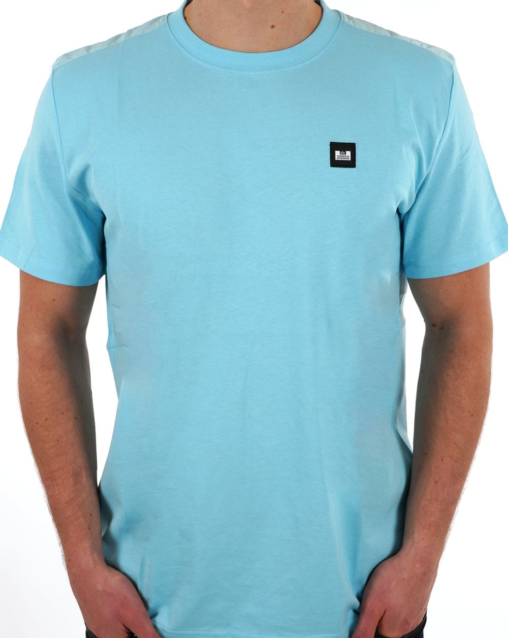 Weekend Offender Garcia T-Shirt Himmelblau