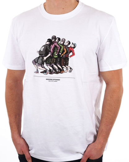 Weekend Offender Madness T-Shirt Weiß