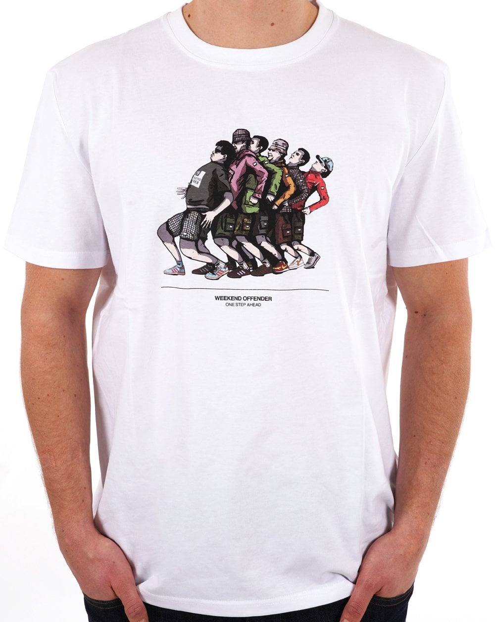 Weekend Offender Madness T-Shirt Weiß