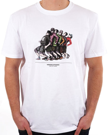 Weekend Offender Madness T-Shirt Weiß