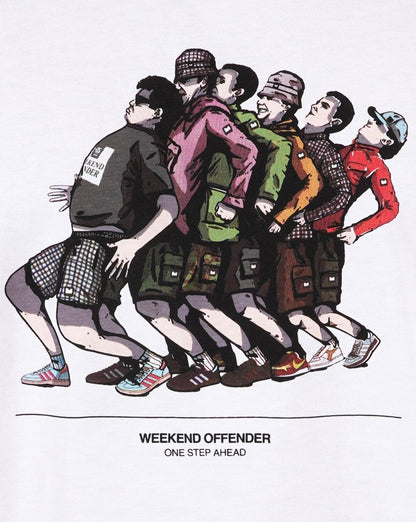 Weekend Offender Madness T-Shirt Weiß
