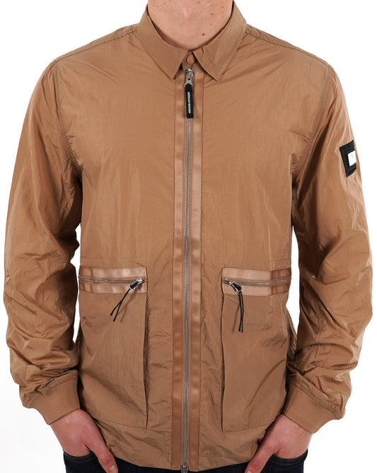 Weekend Offender Zingaro Overshirt Cognac