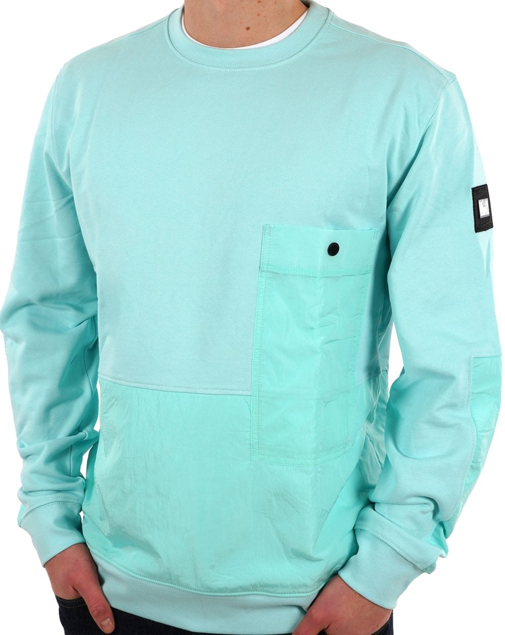 Weekend Offender Sirenko Sweatshirt Hellblau
